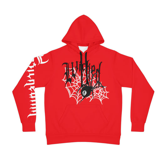 Wickedink hoodie red/white